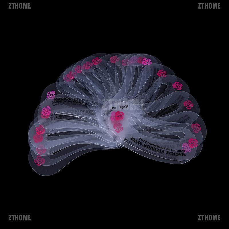 Bộ 26 khuôn vẽ lông mày nhiều kiểu khác nhau