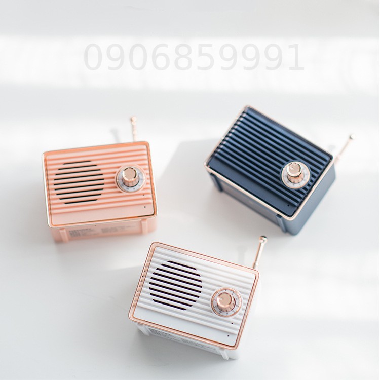 Loa Bluetooth mini CYKE phong cách Retro cổ điển (hearme)