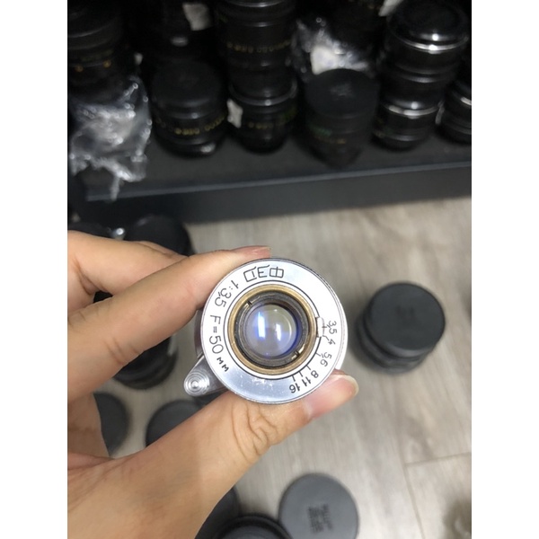 ống kính MF liên xô fed 50/3.5 ngàm L39