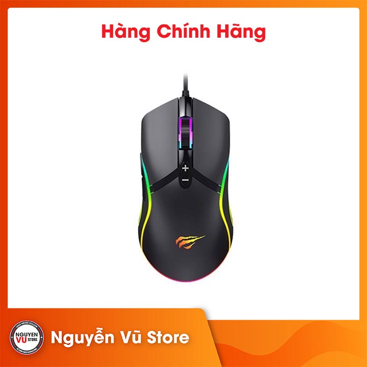 Chuột Gaming Havit MS1026 RGB - Hàng Chính Hãng