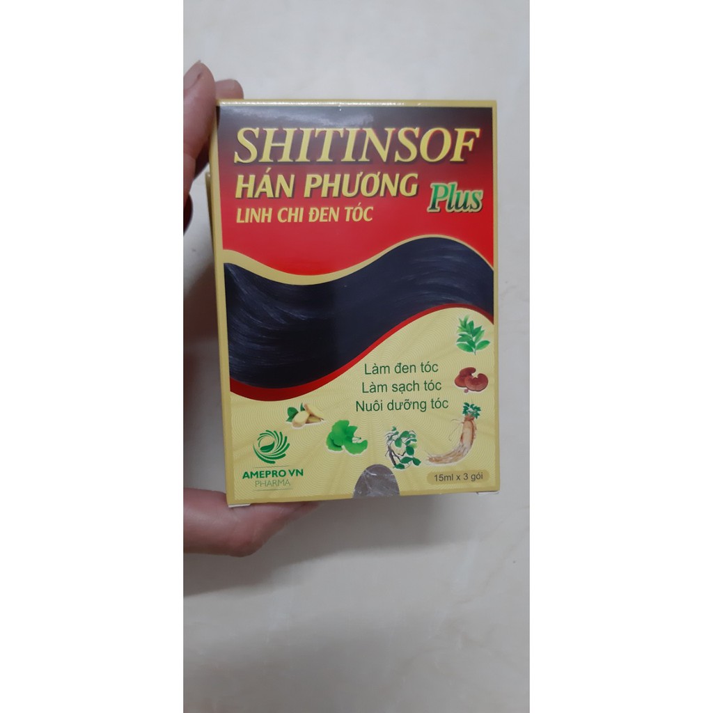 Dầu gội đen tóc SHITINSOF - Hán Phương linh chi | BigBuy360 - bigbuy360.vn
