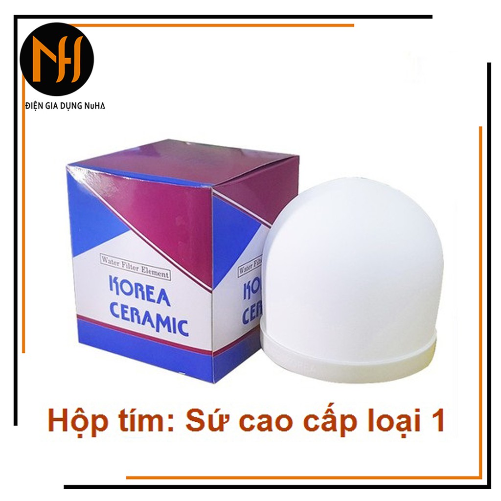 Sứ lọc nước loại tốt cao cấp của bình lọc nước uống trực tiếp Hưng Long, Longking...sứ trắng tinh