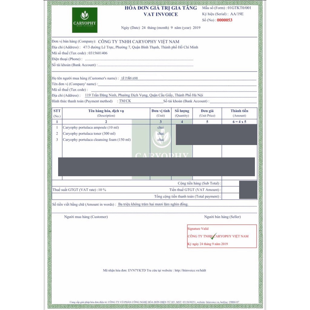 Serum Giảm mụn caryophy 10ml | BigBuy360 - bigbuy360.vn