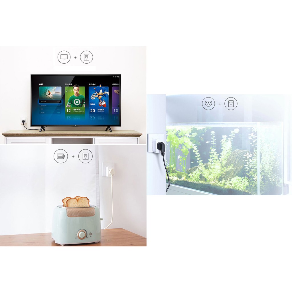 [Hỏa Tốc HCM] Ổ cắm thông minh Xiaomi Mijia Gen 2 ZNCZ07CM