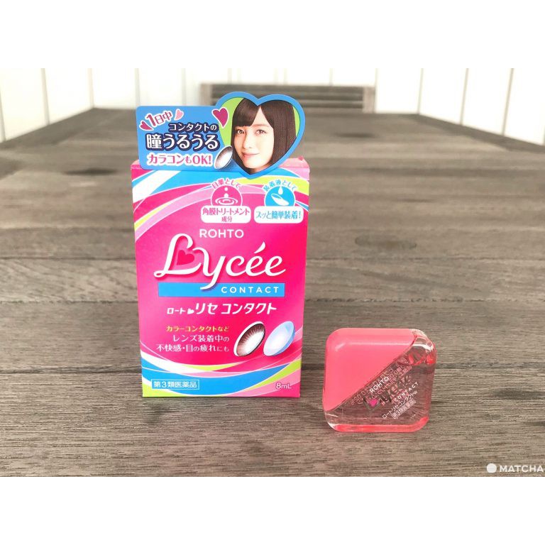 Thuốc nhỏ mắt Lycee Eyes dành cho người thường xuyên đeo Contact Lens