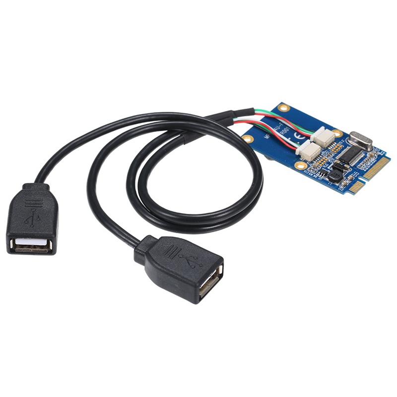 Mini PCI-E to Dual-Port USB2.0 Adapter Card with MINI PCIE Interface | BigBuy360 - bigbuy360.vn