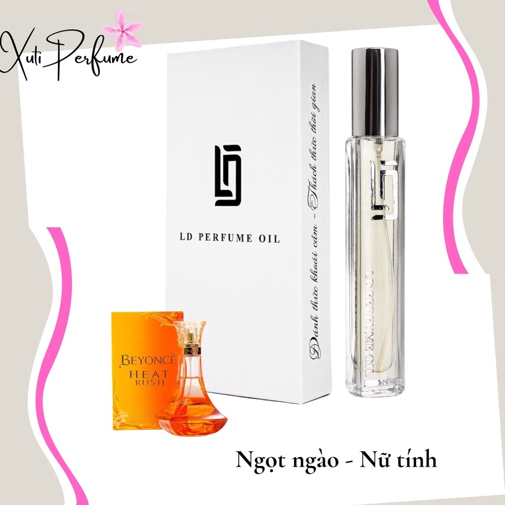 BEYONCÉ HEAT RUSH 12ml - thương hiệu LD Perfume Oil