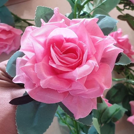 Dây Hồng Cổ, Dây Hoa Giả Trang Trí, Dài 1m7 và 2m1