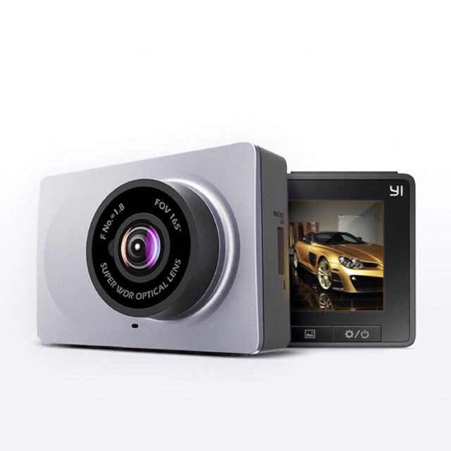 Camera hành trình Xiaomi Yi 2k góc quay 165 độ.