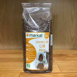 Hạt Lanh Nâu, Vàng Hữu Cơ Markal 500g