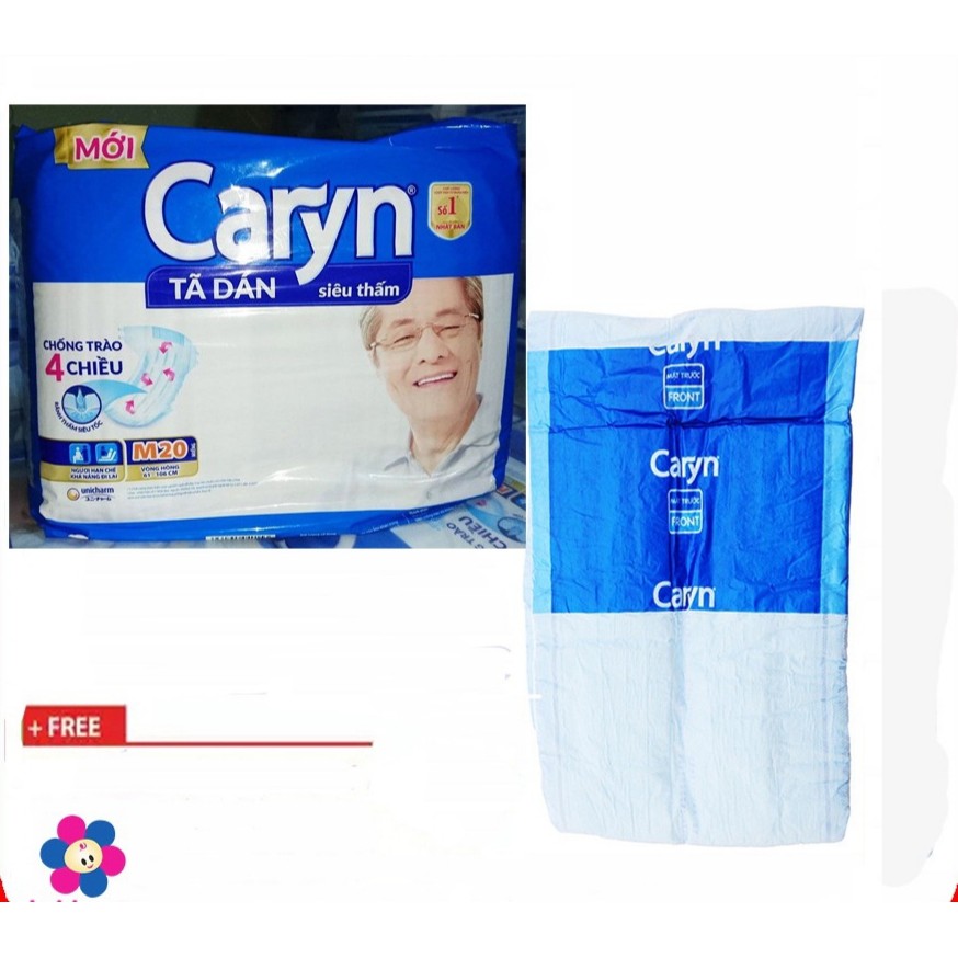 bỉm dán caryn cho mẹ sau sinh, người già (tách lẻ 1 miếng)