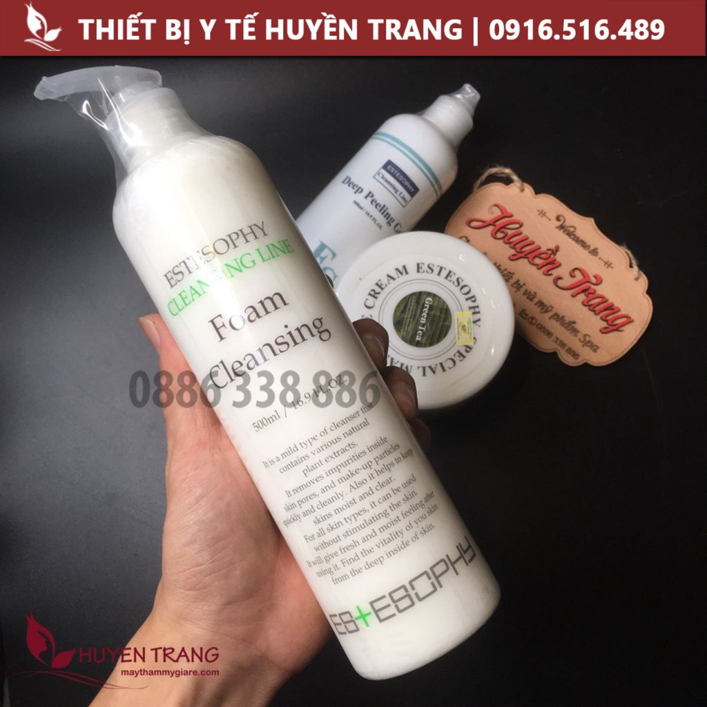 Sữa Rửa Mặt Tạo Bọt Estesophy 500ml Hàn Quốc