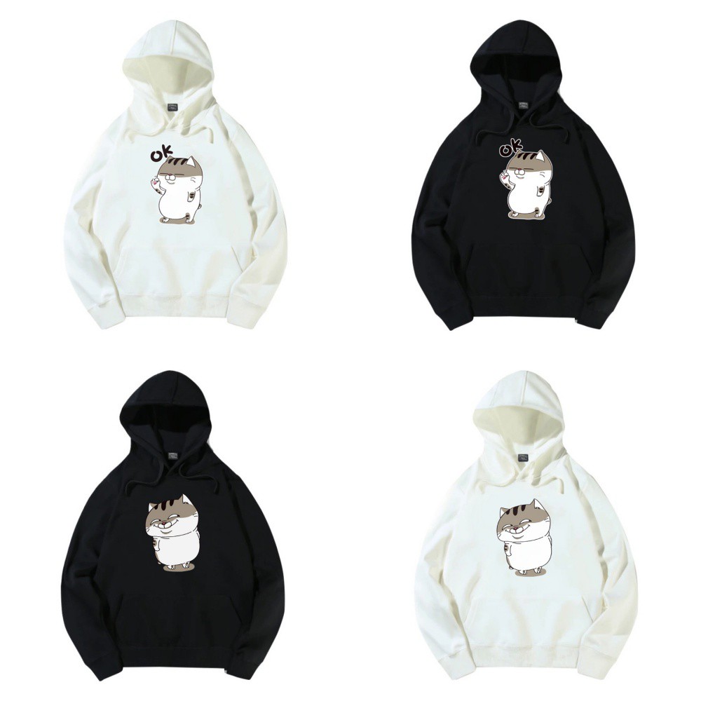 [Có VIDEO + ẢNH THẬT] Áo Hoodie nỉ bông có nón AMI bụng bự
