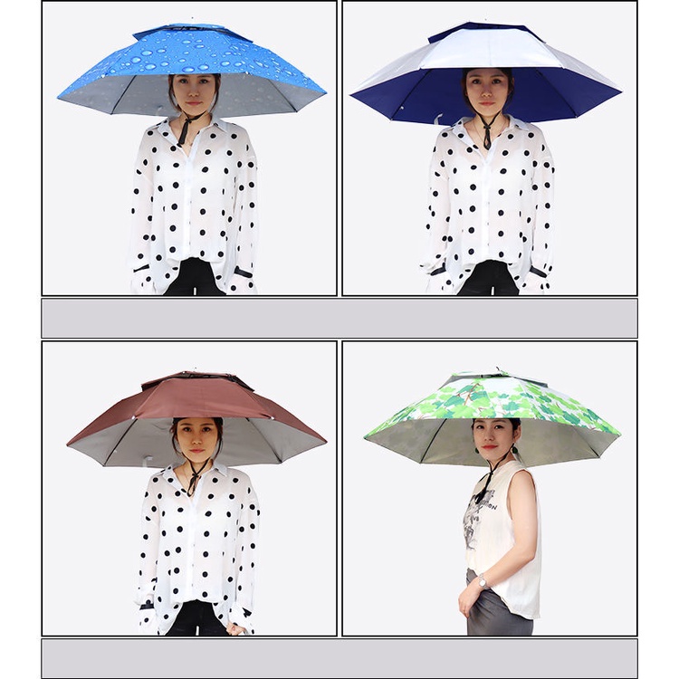 Mũ kiêm ô che nắng ngoài trời