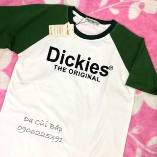 Áo Dickies Ráp Tay Xanh