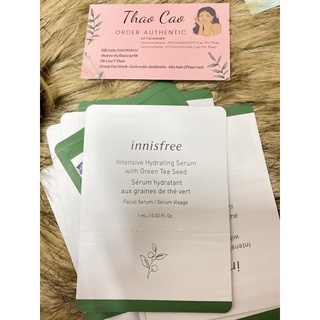 Tinh chất trà xanh Innisfree Green Tea Seed Intensive Hydrating Serum