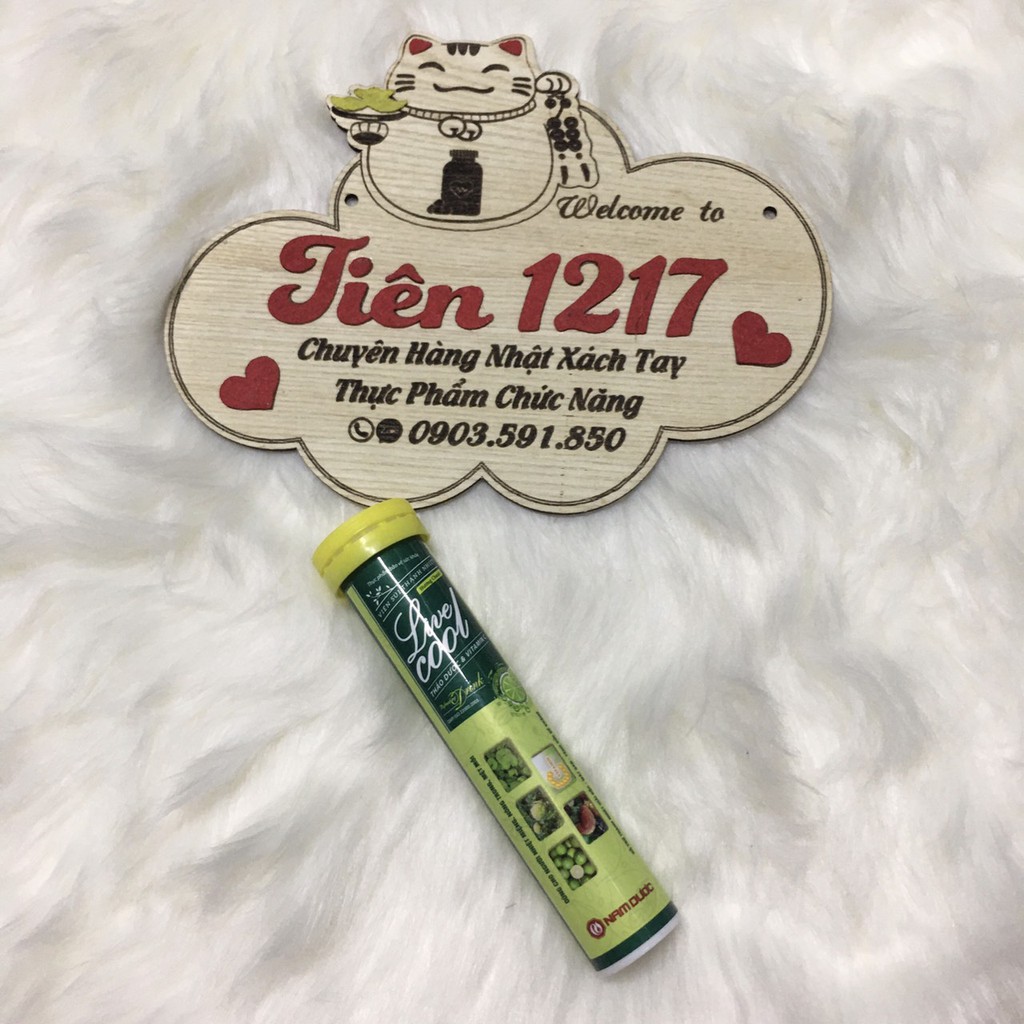 Viên Sủi Thanh Nhiệt LiveCool - Tuýp 16 Viên ( có 3 vị ) | Thế Giới Skin Care