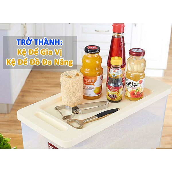 Thùng đựng gạo thông minh Tashuan TS3626A 15kg