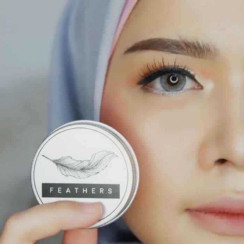 Sáp Định hình Chân Mày Feathers Mẫu mới New Packaging, New Texture