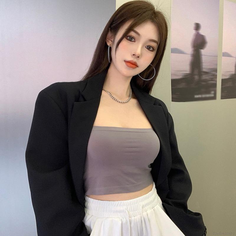 Áo tank top hai dây có mút độn 5 màu sắc
