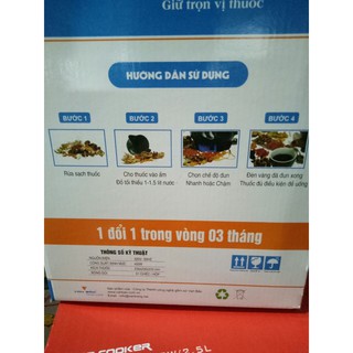 Ấm sắc Thuốc Tự Động Vạn Bảo 3,2 lít