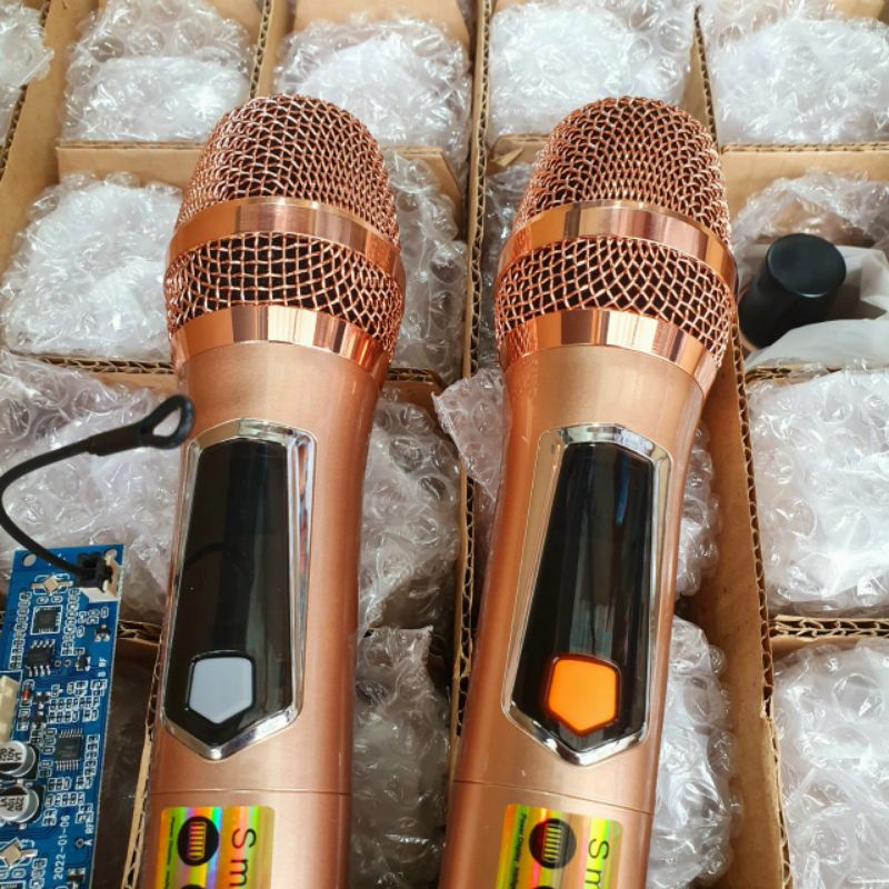 Micro loa kéo UHF củ mic ki vàng thay thế các loại loa kéo