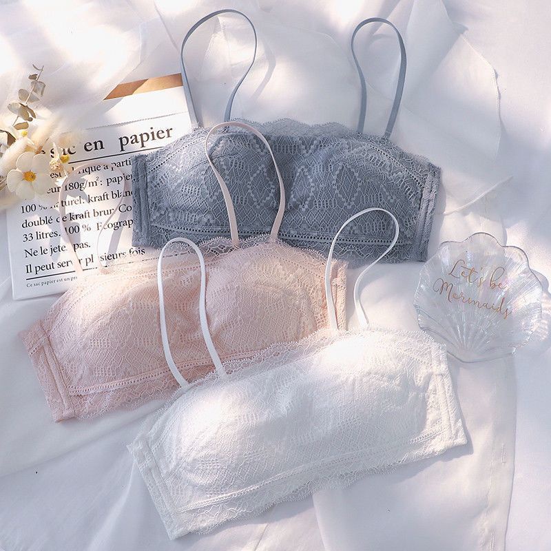 Set Đồ Lót Không Gọng Thép Thiết Kế Quyến Rũ Cho Nữ
