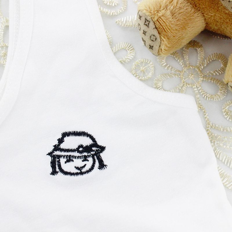 Áo Ngực Crop Top Dây Bản Rộng Bằng Vải Cotton Không Đệm Thêu Họa Tiết Hoạt Hình Dành Cho Bạn Gái Tuổi Teen