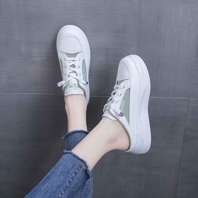 Giày Lười Lưới Thoáng Khí Thiết Kế Mới Đơn Giản Thời Trang Dành Cho Nữ 2022