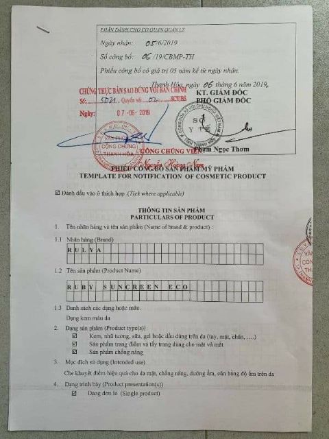 Kem che khuyết điểm RULYA RUBY SUNSCREEN ECO | BigBuy360 - bigbuy360.vn