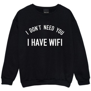 Áo sweater Fox- I have Wifi