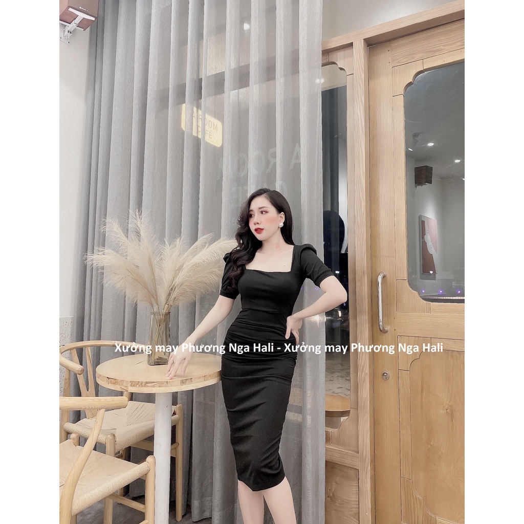 [Siêu Hot] Váy Body Dự Tiệc Hàng Thiết kế Tay Cộc Sexy 3 Màu Đi Chơi Dạo Phố, Đi Bar Sang Chảnh_Xưởng May Phương Nga | BigBuy360 - bigbuy360.vn