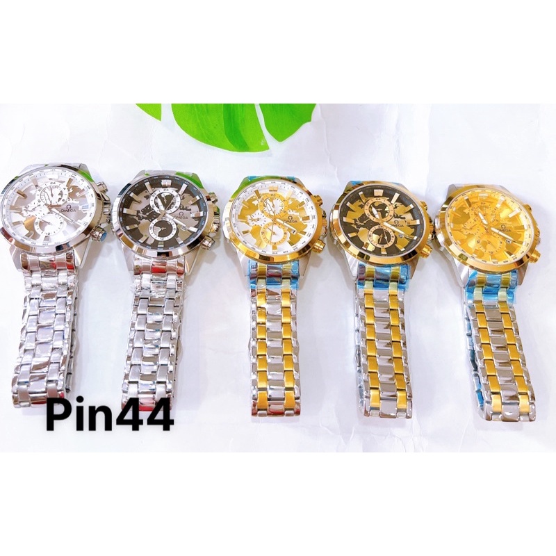 Đồng hồ OMEGA nam 6 kim size 44mm bảo hành 24 tháng