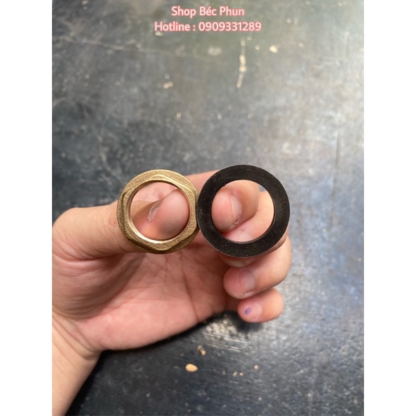 Tán đồng và ron cao su phi 21 27 34