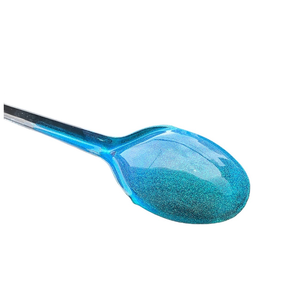 50g Sơn bóng nhũ Xanh Dương pha Vàng Chiếu