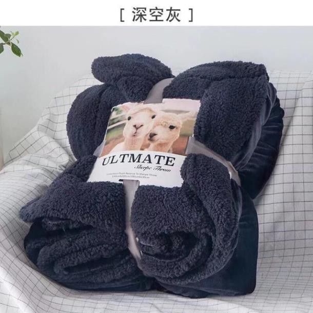 Chăn Lông Cừu ULTMATE (nặng 2,3 kg , 2m*2m3) với 10 tông màu