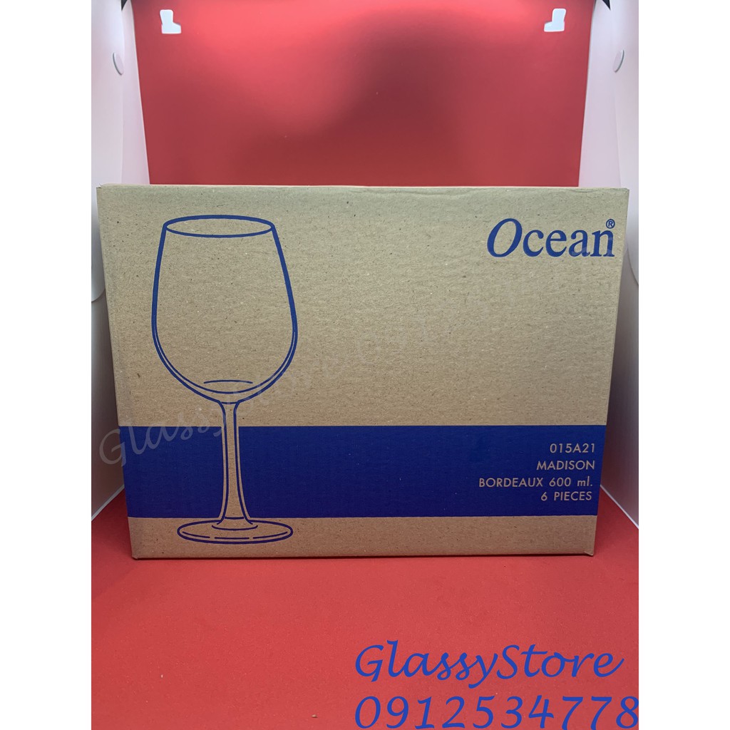 Ly  rượu vang thủy tinh Ocean Madison Bordeaux - 600ml - 1015A21
