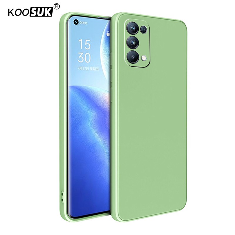 Koosuk Slim Soft Silicon Phone Case For OPPO Reno 4 Pro 4G 4F 5 Lite 5F