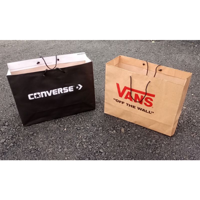 Túi Giấy Converse Họa Tiết Vans Xinh Xắn