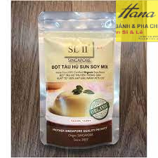 Bột tàu hủ Singapore Sun Soy Mix 450gr bột dùng làm tào phớ thơm, ngọt dịu - Hellamart