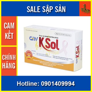 Viên Uống GHV KSol Hộp 30 Viên