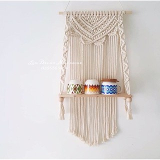 Kệ trang trí kệ treo tường kệ macrame