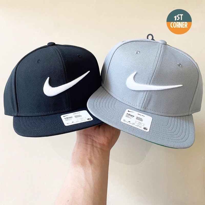 Nón Nike Snapback Form cứng - Logo thêu nổi