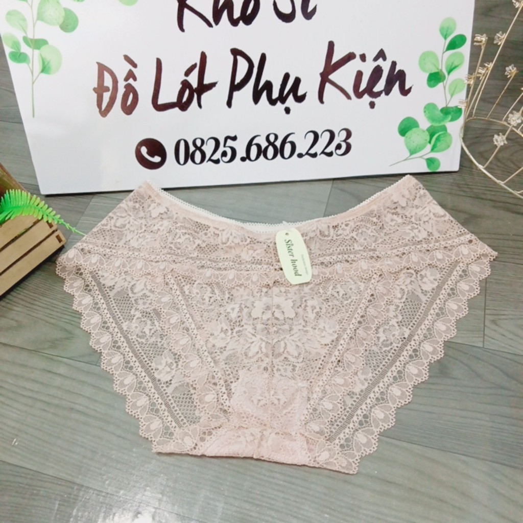 Quần Lót Ren Gợi Cảm Sexy Kháng Khuẩn Siêu Mỏng Xuyên Thấu Nhiều Màu | BigBuy360 - bigbuy360.vn
