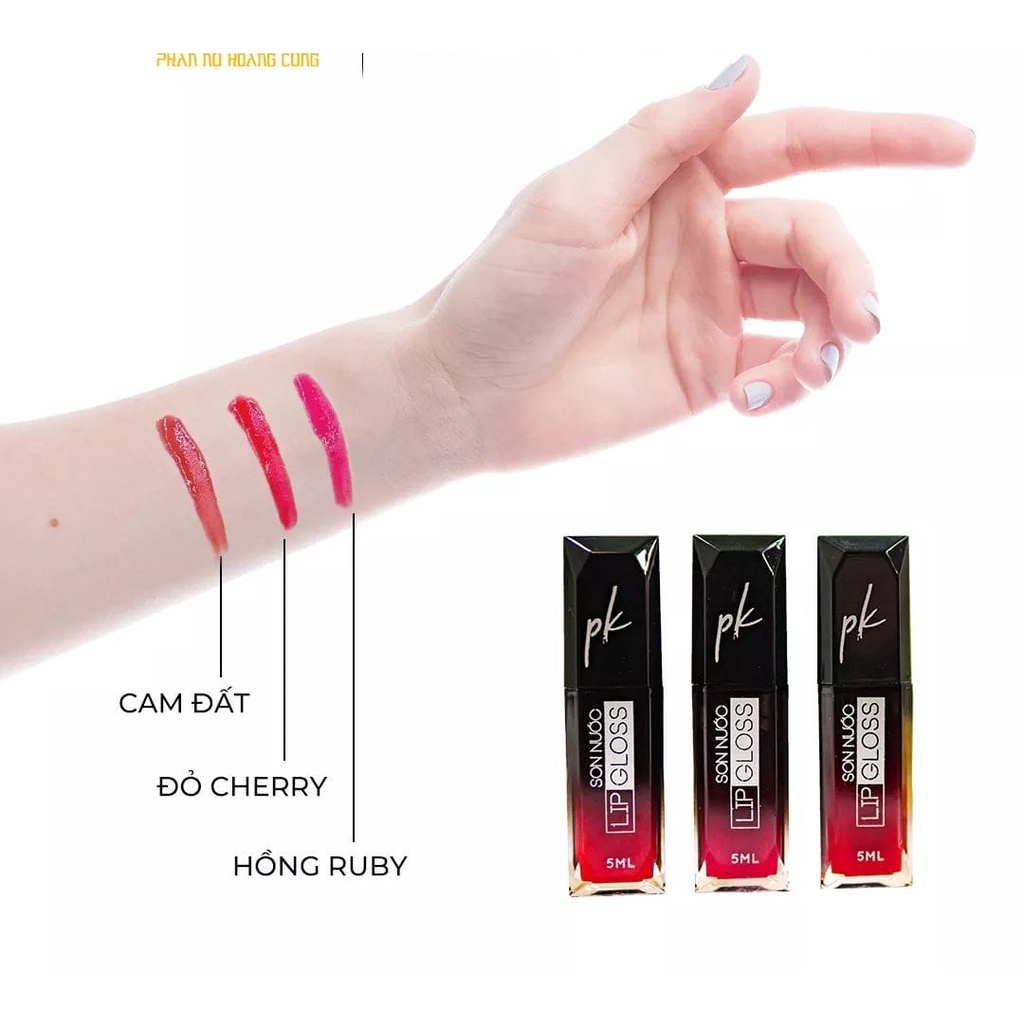 Son nước không chì Phấn Nụ Hoàng Cung, màu Đỏ Cherry quyền lực