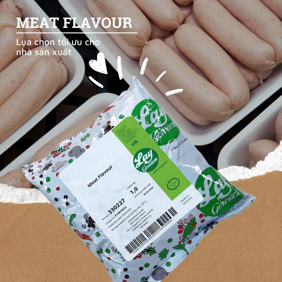 Hương thịt Meat Flavour -Thơm ngon hấp dẫn-An toàn tiện lợi-giá hợp lí