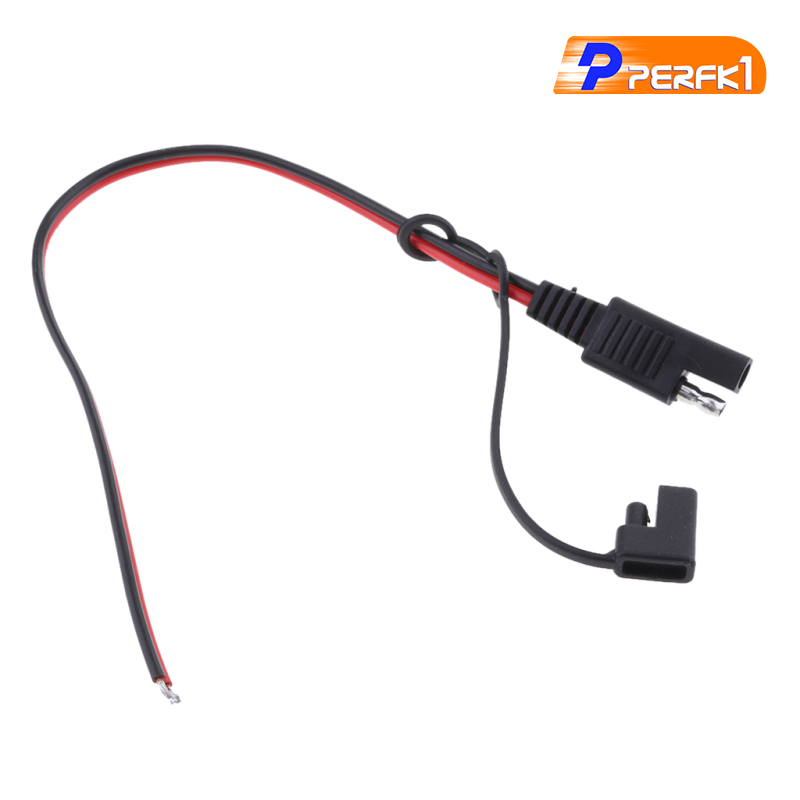 Hot-300mm 18AWG Solar Panel Battery SAE Plug Extension Adapters Cables Lines
