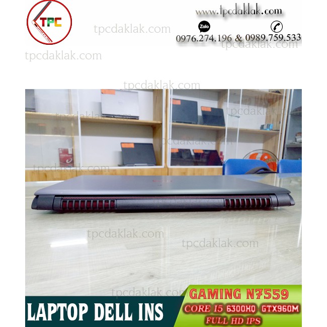 Laptop Dell Inspiron 15 N7559 / Core I5 6300HQ / Ram 8GB / SSD 180GB + HDD 1TB / GTX 960M / 15.6 FHD | BigBuy360 - bigbuy360.vn