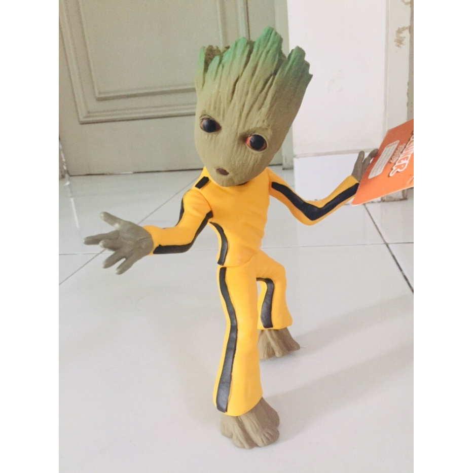 Mô Hình Nhân Vật Groot Nhảy Múa Trong Phim Avenger Marve Iron Man