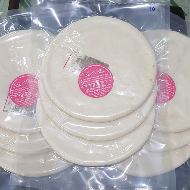 GÓI 3 ĐẾ PIZZA 20cm (mỏng) LÀM THỦ CÔNG